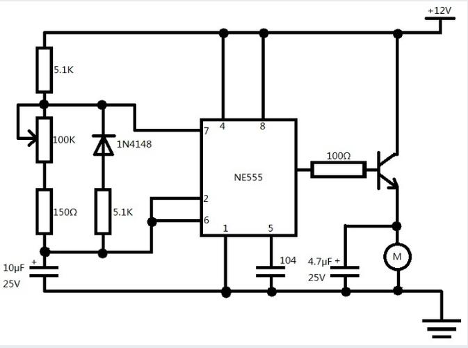 直流電機調(diào)速器電路圖